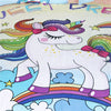 Image of Queen Rainbow Unicorn Bedding Set