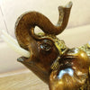 Image of Statue Figurines Resin Elephant Decor