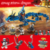 Image of Flying Ninja Dragon Model Building Blocks