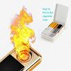 Image of Windproof Thin Electric USB Lighter