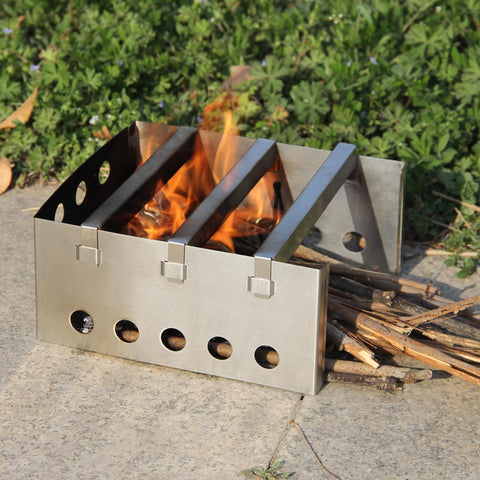 Compact Folding Lightweight Portable Backpacking Stove