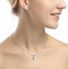 Image of Zirconia Round CZ Grandma Jewelry Necklace