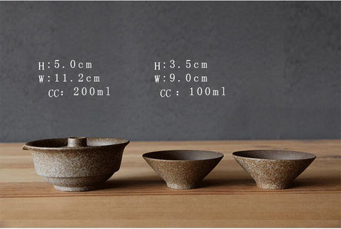 Japanese Teapot Kettle Set Tea Cup