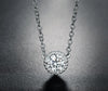 Image of Circle CZ Sister Jewelry Necklaces