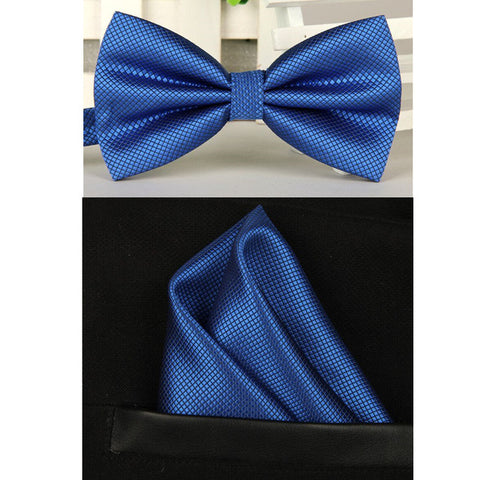 Vintage Silk Handkerchief Bow Tie
