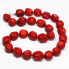 Image of Boho Red Jewelry Coral Necklace