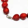 Image of Boho Red Jewelry Coral Necklace