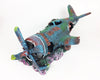 Image of Large Sunken Airplane Aircraft Wreck Ornaments Aquarium Fish Tank Decorations