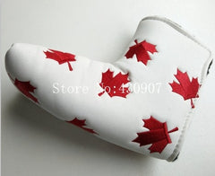 Lucky Red Maple Putter Golf Head Covers