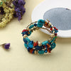 Image of Chic Coral Stone Bohemian Jewelry Boho Bracelets