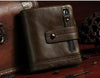 Image of Slim Genuine Leather Mens Zipper Wallet