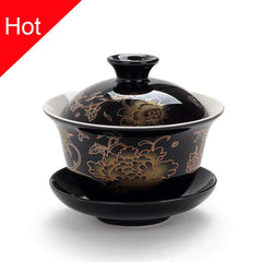 Chinese Tradition Gaiwan Saucer Set Tea Cup