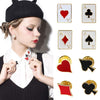 Image of 8Pcs Poker Badge Etsy Enamel Pins