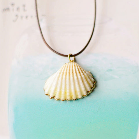 Natural Beach Rope Jewelry Shell Necklace