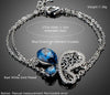 Image of Big Blue Butterfly Grandma Jewelry Bracelet