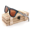 Image of Layered Skateboard Wooden Bamboo Sunglasses