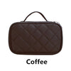 Image of Double Layer Cosmetic Travel Makeup Bag