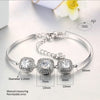 Image of Elegant CZ Charm Grandma Jewelry Bracelet
