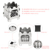 Image of Tray Folding Lightweight Portable Backpacking Stove