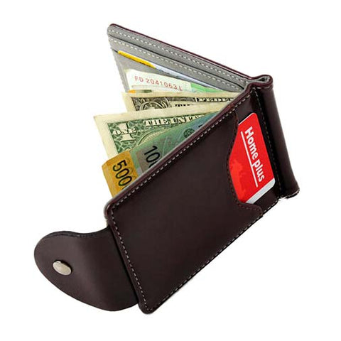 Money Clip Skinny Slim Minimalist Wallet