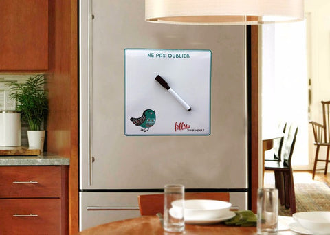 Cute Bird Erase Message Board Fridge Refrigerator Magnets