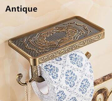 Luxury Antique Toilet Paper Holder