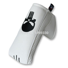Skull Magnetic Closure Blade Putter Golf Head Covers