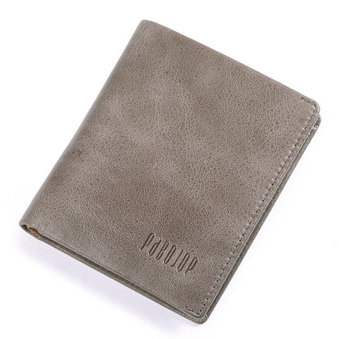 Front Pocket Genuine Leather Slim Minimalist Wallet