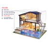 Image of DIY Cute Pool Music Box Furniture Doll House
