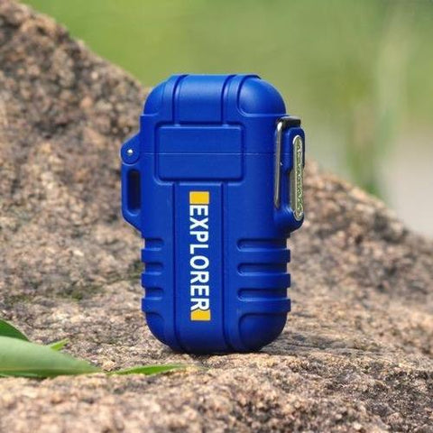 Cool Waterproof Windproof Electric USB Lighter