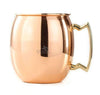 Image of Large Stainless Steel Copper Plated Beer Tea Cup Coffee Mugs