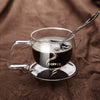 Image of 200ML Handle Double Glass Teacup Coffee Mugs