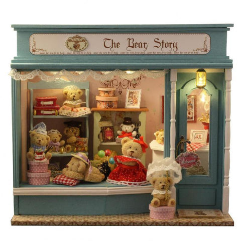 DIY Cute Bear Furniture Doll House