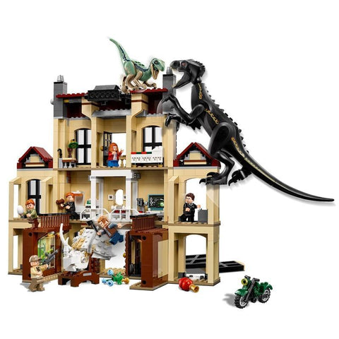 1046pcs Jurassic Dinosaur Raptor Model Building Blocks