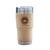 Image of Stainless Steel Tumbler Thermo Bamboo Travel Tea Cup Coffee Mugs