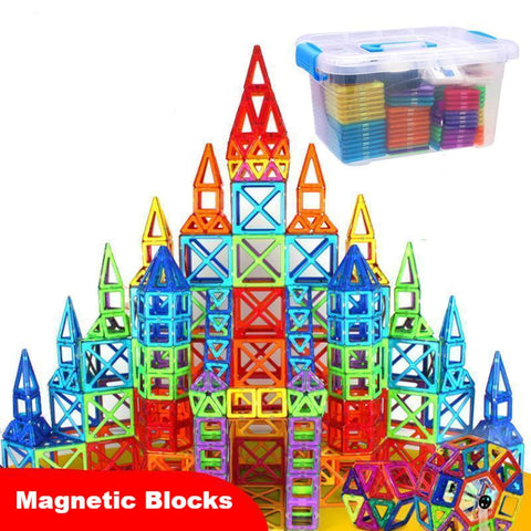 110-142 pcs Magnet Tiles Magnetic Blocks