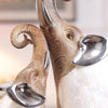 Image of Lucky Resin Statue Figurines Elephant Decor