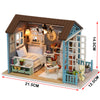 Image of DIY Blue Furniture Doll House