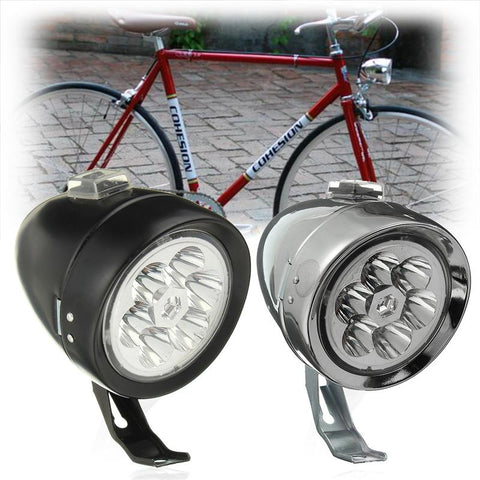 160 Degree Retro Vintage Classic Bicycle Lights Bike Headlight