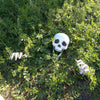 Image of Halloween Skeleton Lawn Skull Haunted Horror Party Decorations