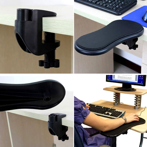 Computer Desk Extender Mouse Pad Ergonomic Arm Wrist Support Rest