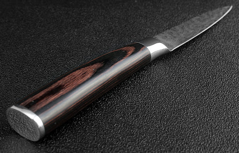 3.5Inch Utility Paring Peeling Damascus Style Japan Chef Kitchen Knife