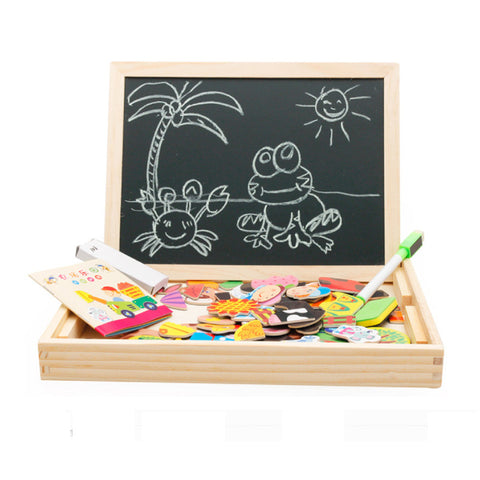 Mamy Baby Forest Wooden Magnetic Puzzle Board