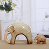 Image of Ceramic Statue Figurines Elephant Decor