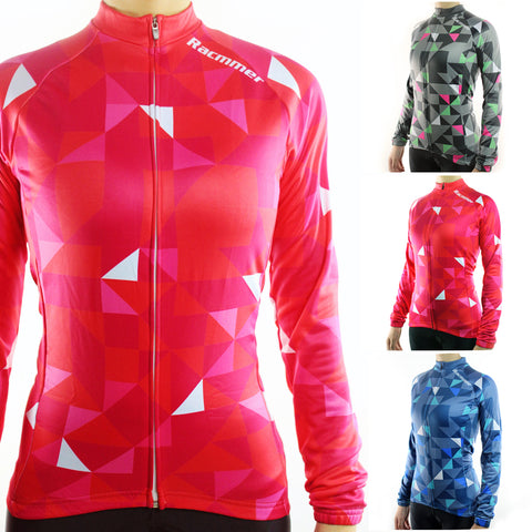 Breathable MTB Long Sleeve Clothing NL-05 Women Cycling Jersey
