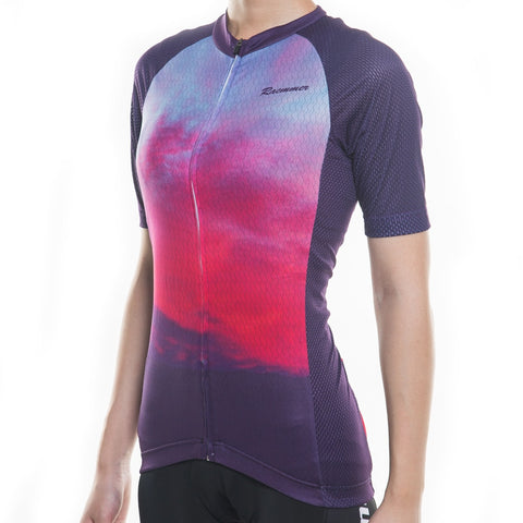 Breathable MTB Short Sleeve Clothing NS-16 Women Cycling Jersey