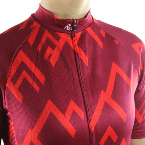 Breathable MTB Short Sleeve Clothing NS-06 Women Cycling Jersey