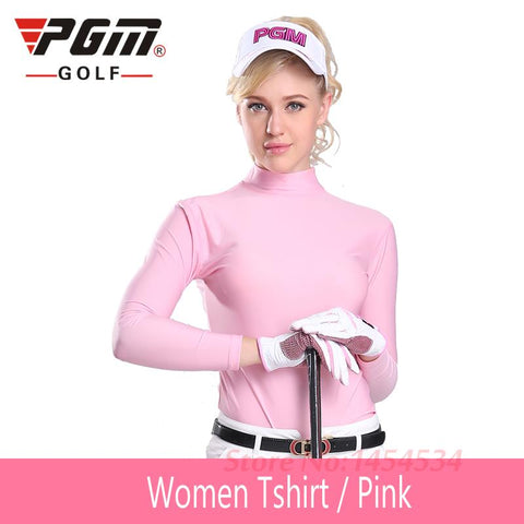Sungreen Polo Long Sleeve Dry Fit Clothes Women Golf Shirts