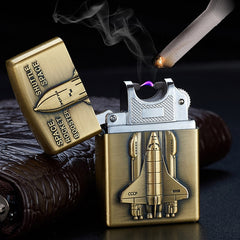 Cool Windproof Electric USB Lighter