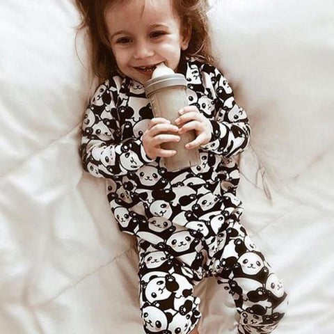 Panda PJS Matching Family Pajamas